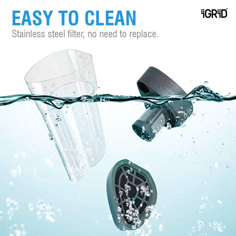 iGRiD Handheld Cordless Vacuum Cleaner Home/Car/Carpet/Bed/Sofa Black ...