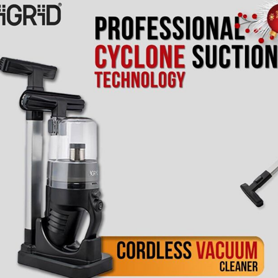 iGRiD Handheld Cordless Vacuum Cleaner Home/Car/Carpet/Bed/Sofa Black ...