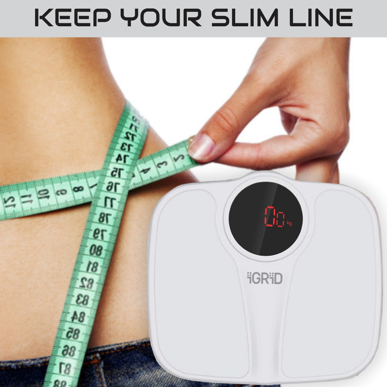 iGRiD Precision Electronic Personal Digital Weighing Machine for